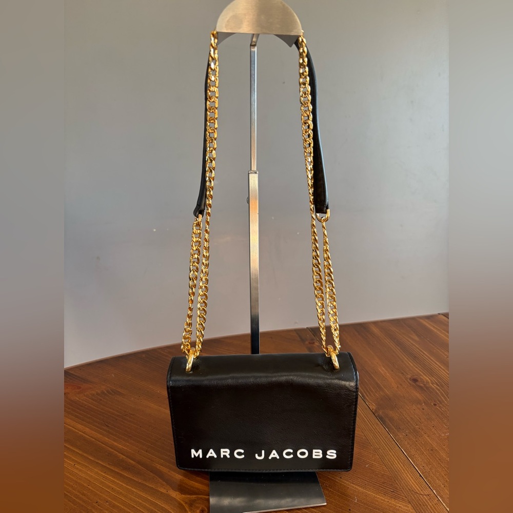 Marc Jacobs Black Leather Bag